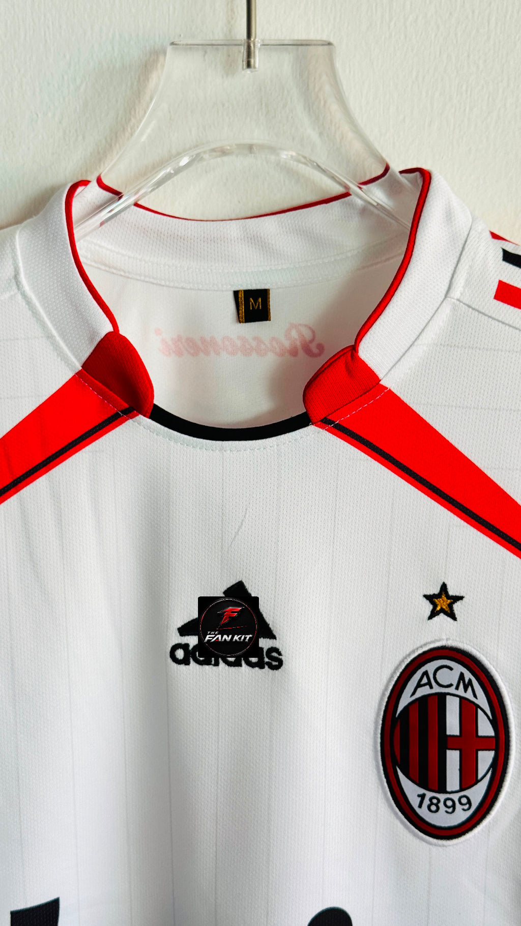 MALDINI HOME FULL SLEEVE 2006-07 HOME KIT EMBROIDERY PREMIUM QUALITY