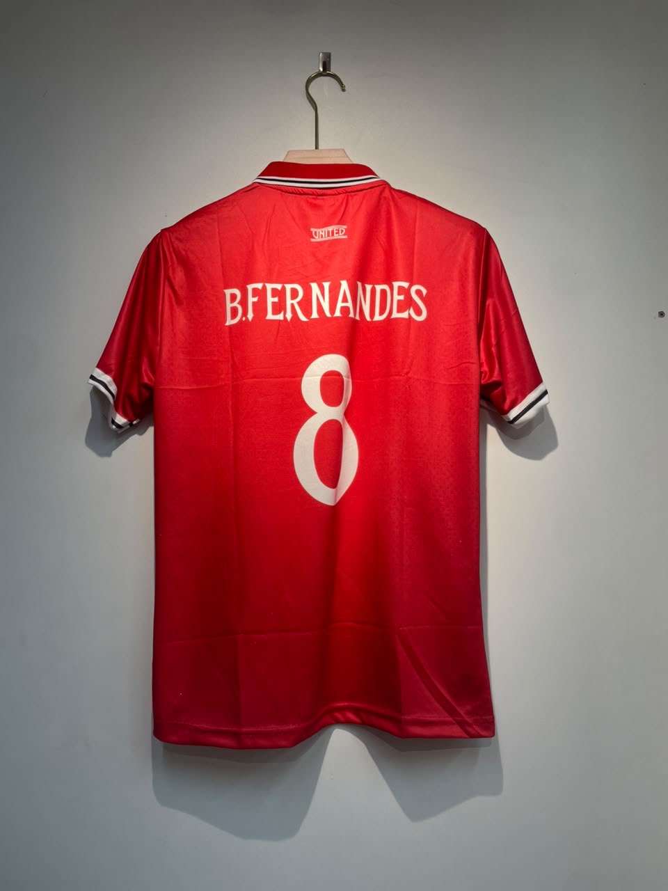 B.FERNANDES MAN UNITED 2026-27 HOME KIT EMBROIDERY PREMIUM QUALITY