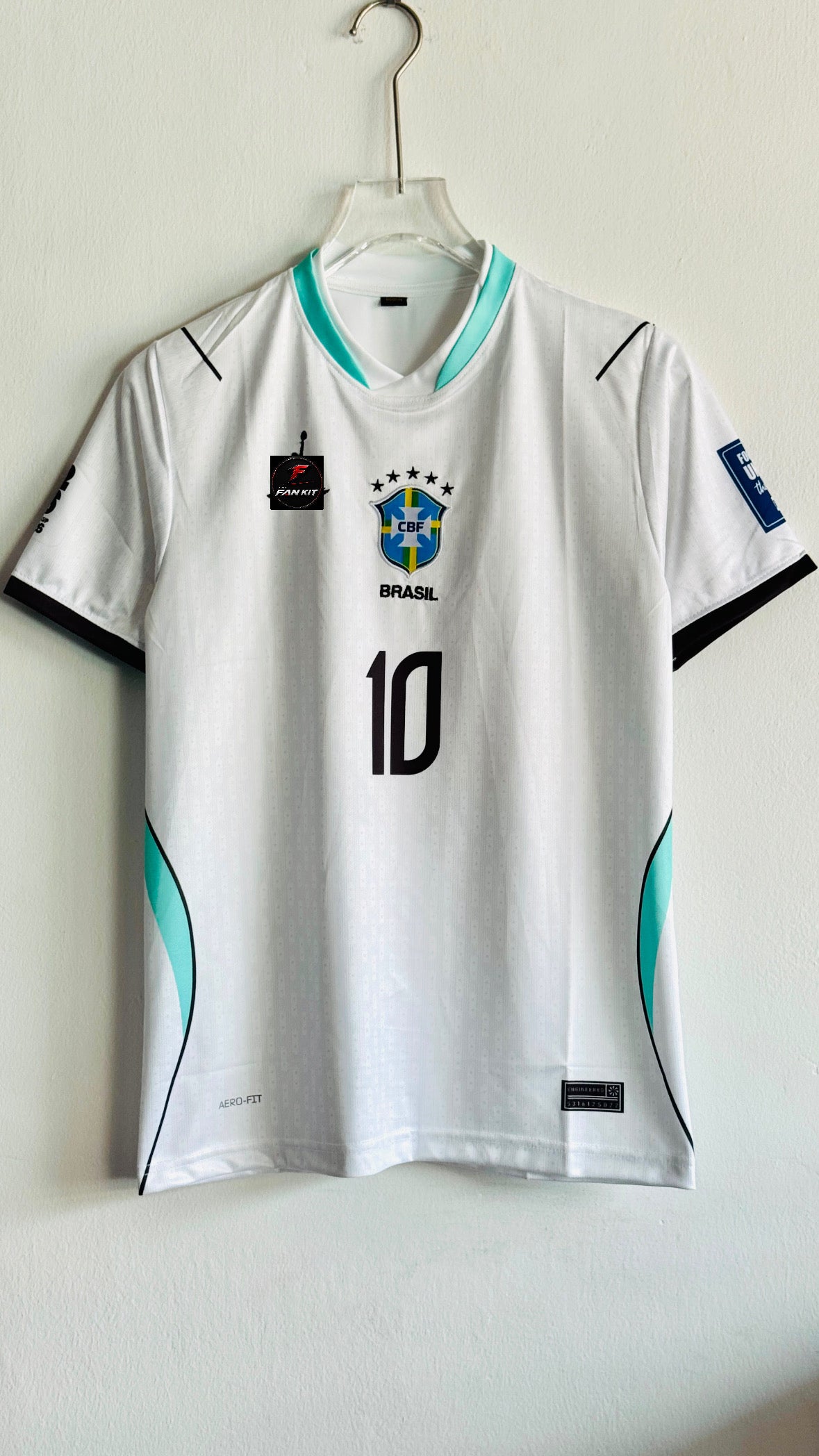 NEYMAR BRAZIL SPECIAL 2026-27 HOME KIT EMBROIDERY PREMIUM QUALITY