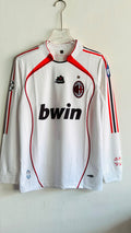 MALDINI HOME FULL SLEEVE 2006-07 HOME KIT EMBROIDERY PREMIUM QUALITY